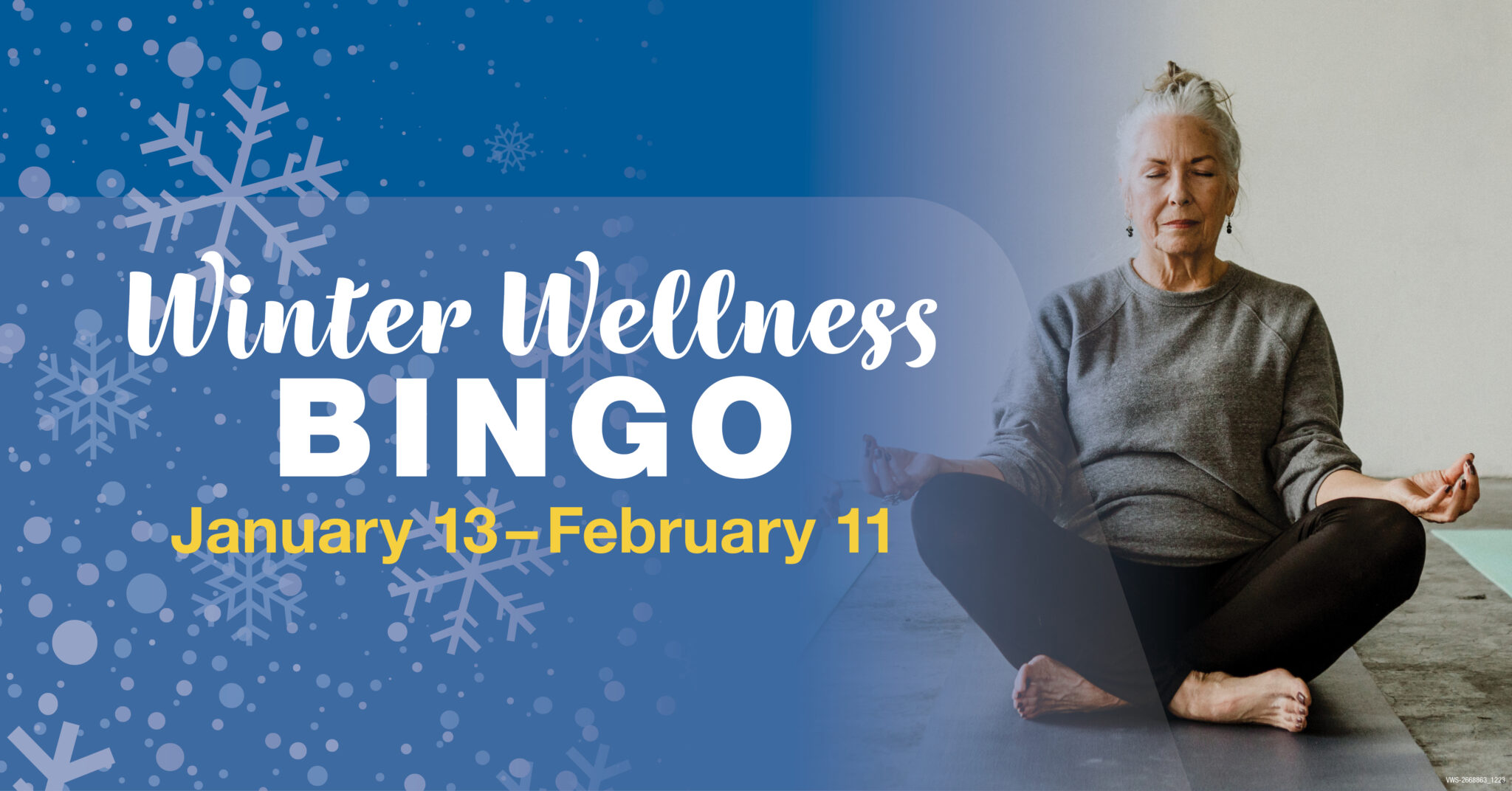 Winter Wellness Bingo 2024 Valley Health Wellness & Fitness Center